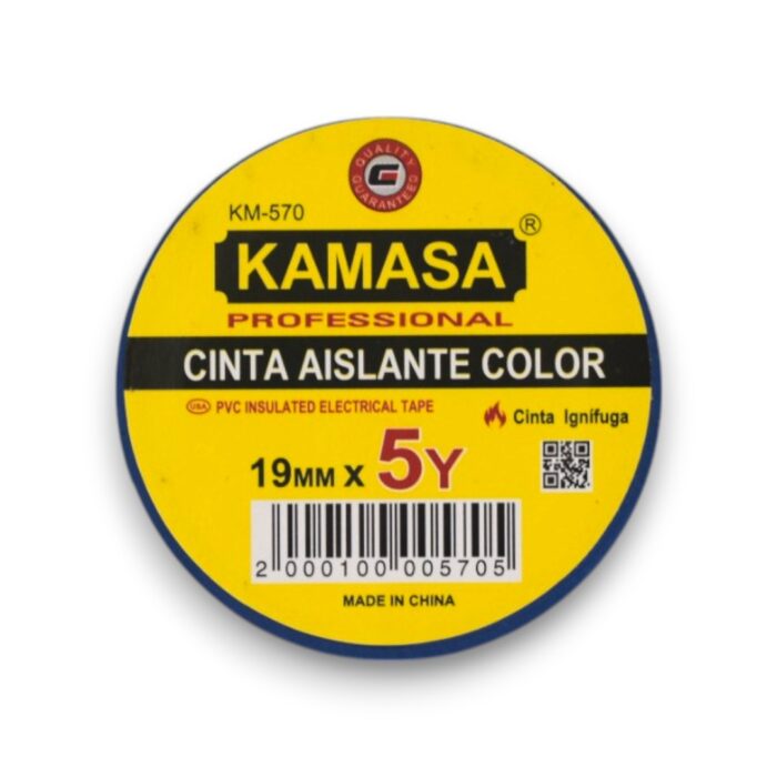 CINTA AISLADORA 19 MM X 5 Y X 12 UNIDADES - Imagen 1