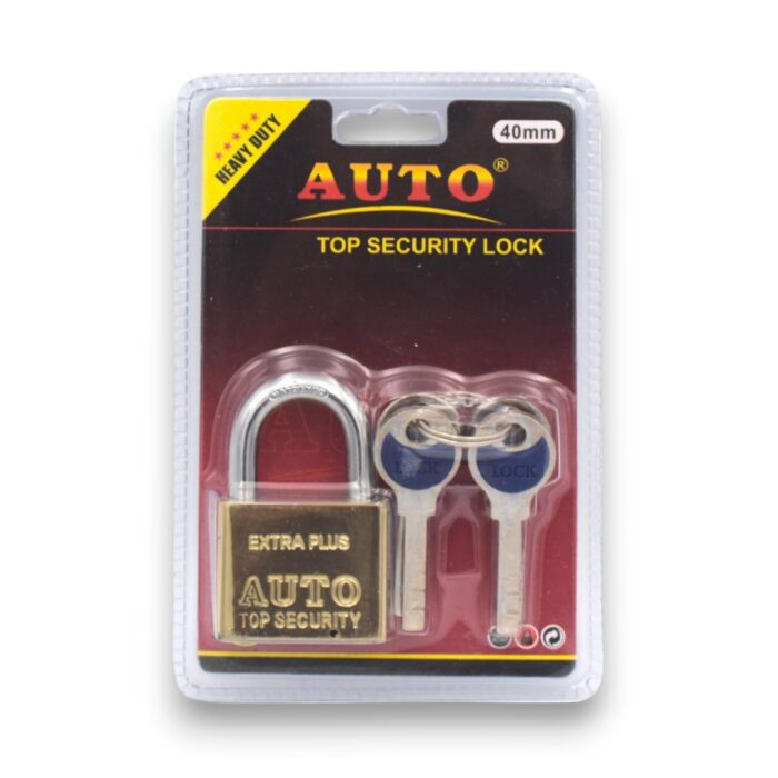 CANDADO DE SEGURIDAD 40 MM 4 LLAVES - Imagen 1