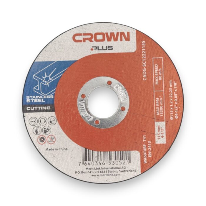 DISCO CORTE METAL 115X1,2X22 mm - Imagen 1