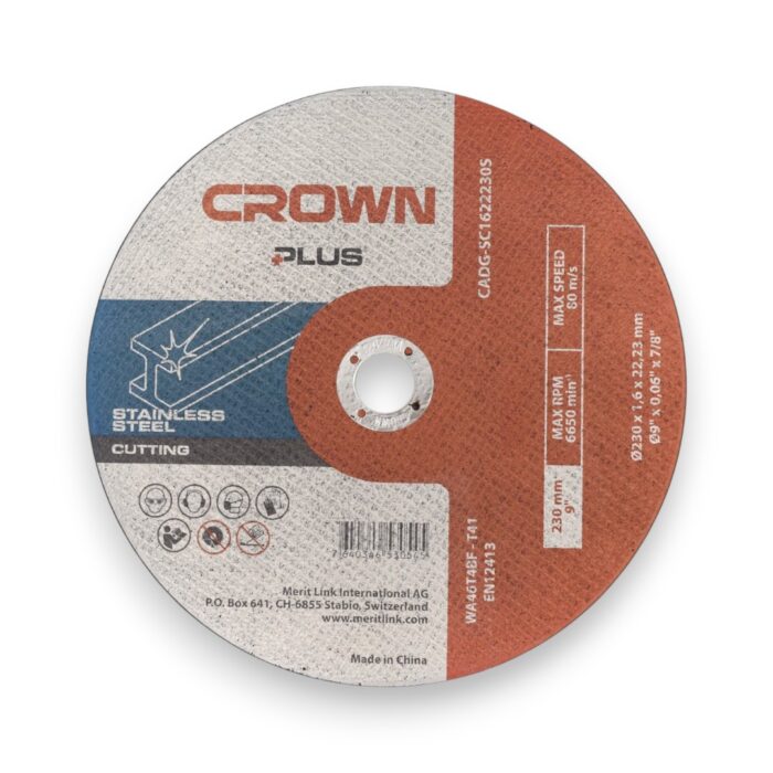 DISCO CORTE METAL 230X1,6X22 mm - Imagen 1