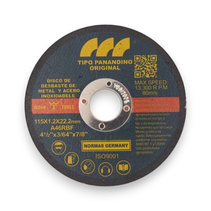 DISCO CORTE METAL 115X1,2X22 mm - Imagen 1