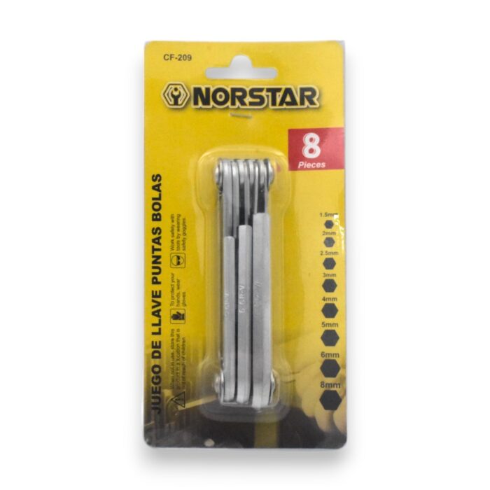 JGO 8 LLAVES ALLEN NORSTAR - Imagen 1