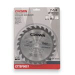 DISCO CORTE MADERA 7 1/4" X  24 DIENTES
