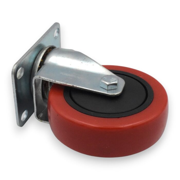 RUEDA 100X32 C/BASE GIRATORIA - Imagen 1