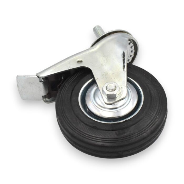 RUEDA 125/37.5-50 C/FRENO - Imagen 1
