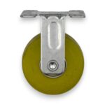 RUEDA 48 mm C/BASE AMARILLA
