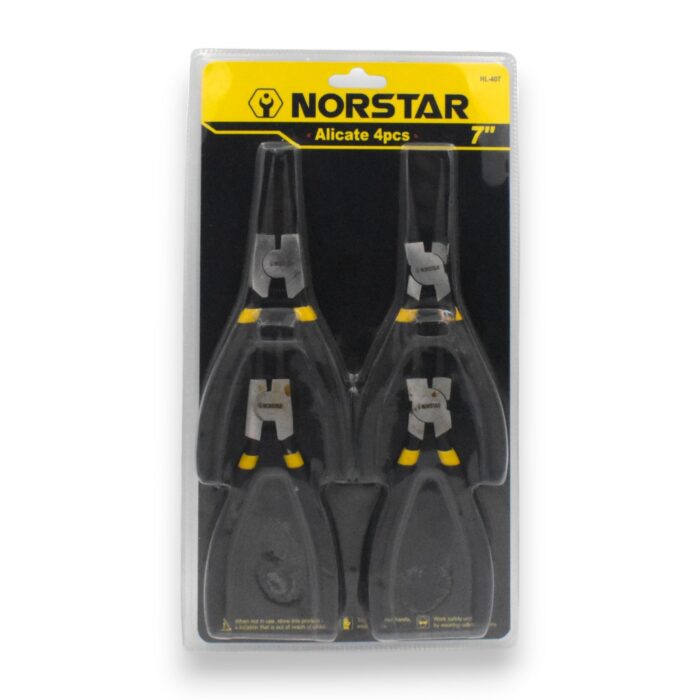SET X4 PINZAS SEGUROS 7" NORSTAR - Imagen 1
