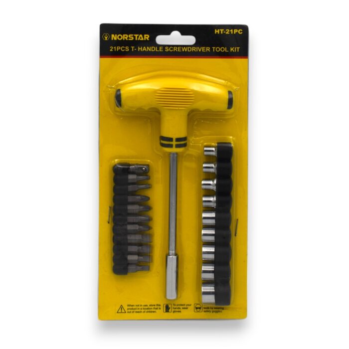 KIT DESTORNILLADOR X21PCS NORSTAR - Imagen 1