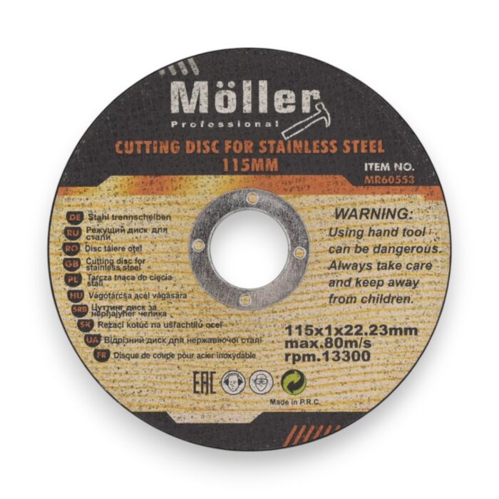 DISCO CORTE METAL 115X1,2X22 mm - Imagen 1