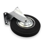 RUEDA 8" DE GOMA C/BASE
