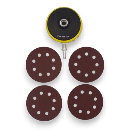 SOPORTE PARA LIJAS 115 MM CON LIJAS