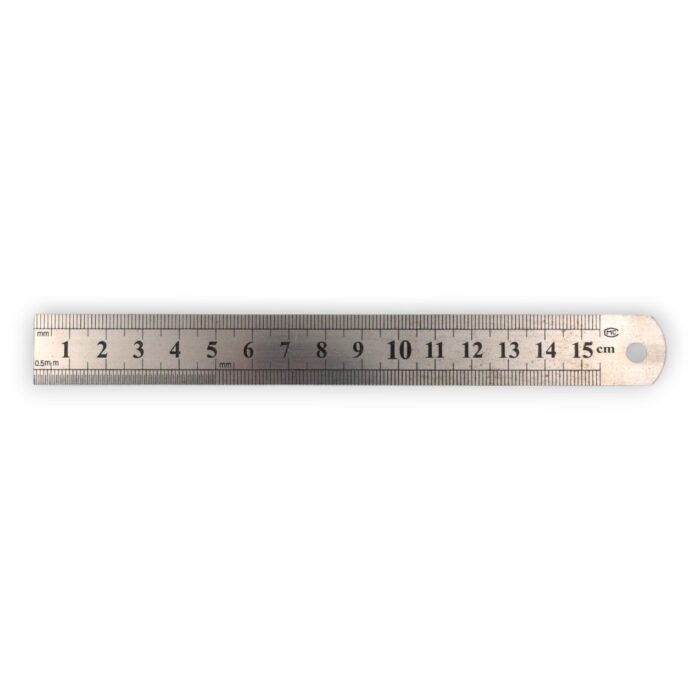 REGLA DE METAL 15 CM - Imagen 1