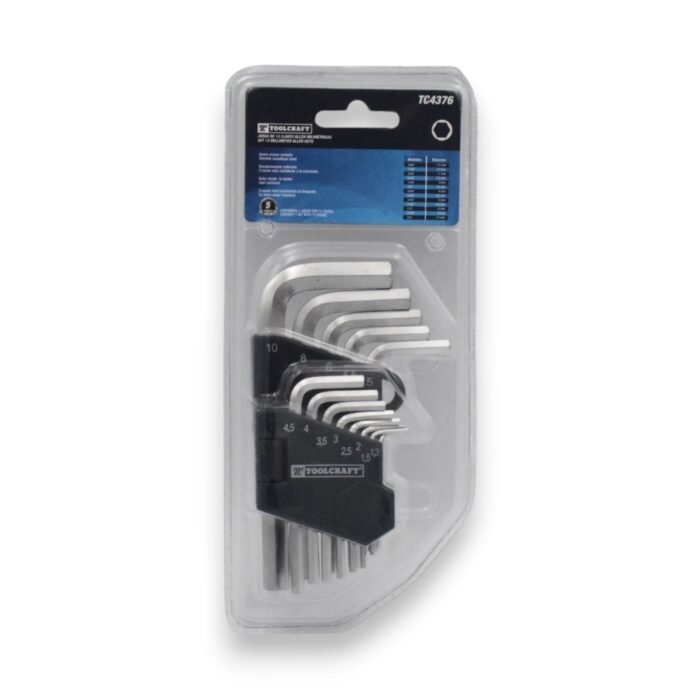 JGO LLAVES ALLEN CORTAS TOOLCRAFT - Imagen 1