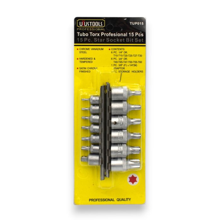 JGO PUNTAS TORX X15PCS - Imagen 1