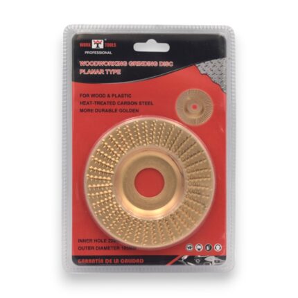 DISCO DESBASTE MADERA 4 1/2"PLANO T/ ESCOFINA