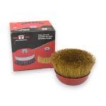 CEPILLO COPA 4" BRONCEADO PARA AMOLADORA