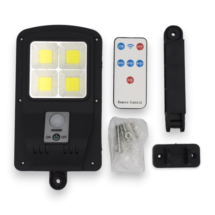 FOCO SOLAR RECARGABLE 3 MODOS WALL LAMP - Imagen 1