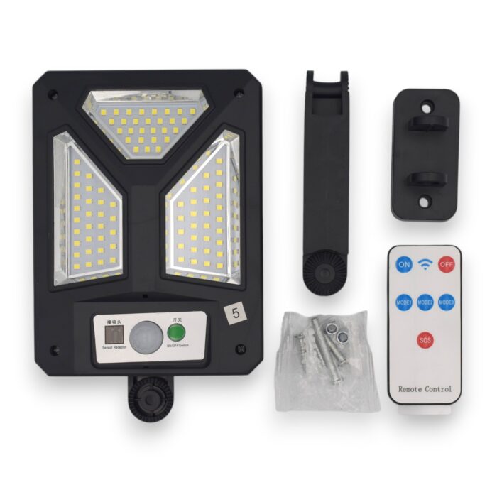 FOCO SOLAR RECARGABLE 3 MODOS - Imagen 1