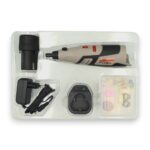 Mini torno recargable