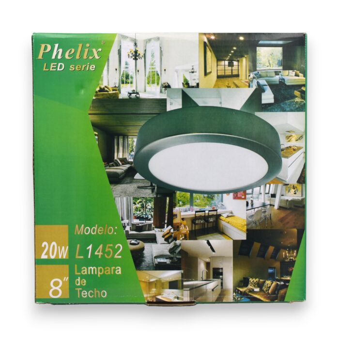 PLAFON LED DE APLICAR 20W 20CM DIÁMETRO - Imagen 2