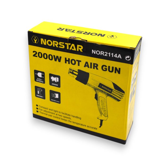 PISTOLA AIRE 2000 W  300/600 GR - Imagen 2