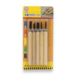 JUEGO X5 GUBIAS MADERA