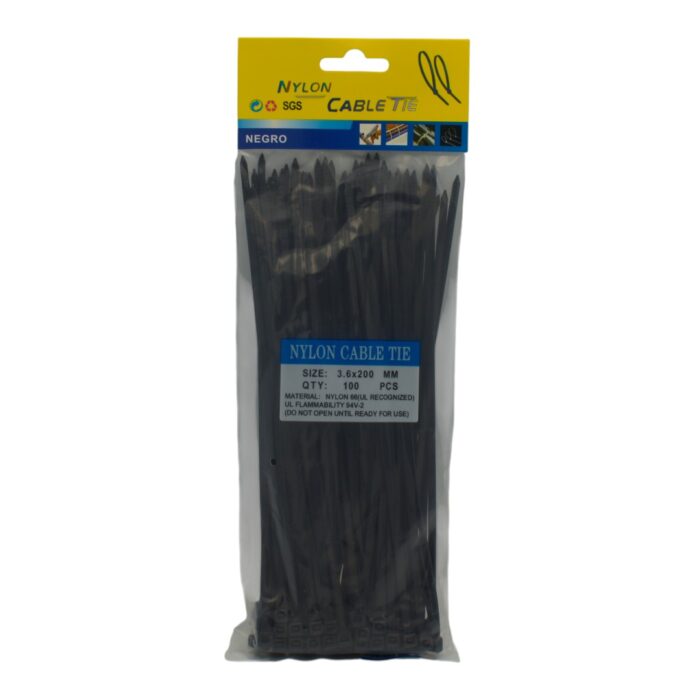 PRECINTO 3.6X200 MM 100 UNIDADES - Importador de Herramientas manuales ...