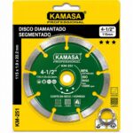 DISCO DIAMANTADO SEGMENTADO VERDE 4,5"