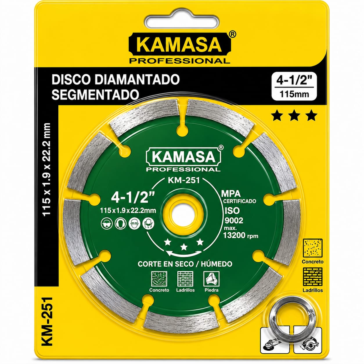 WhatsApp Image 2026-05-27 at 12.09.24 (1) DISCO DIAMANTADO SEGMENTADO VERDE 4,5" - Imagen 1
