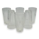 SET VASOS VIDRIO ALTOS X 6 PCS