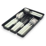 SET CUBIERTOS CON CUBIERTERO 24 PCS
