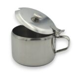 AZUCARERO DE ACERO INOX CON TAPA