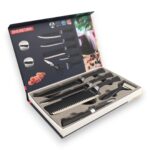SET CUCHILLOS EN CAJA 6 PCS