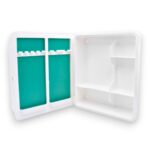 BOTIQUÍN CON ESPEJO BLANCO PVC 47CM x 36 CM X 10 CM