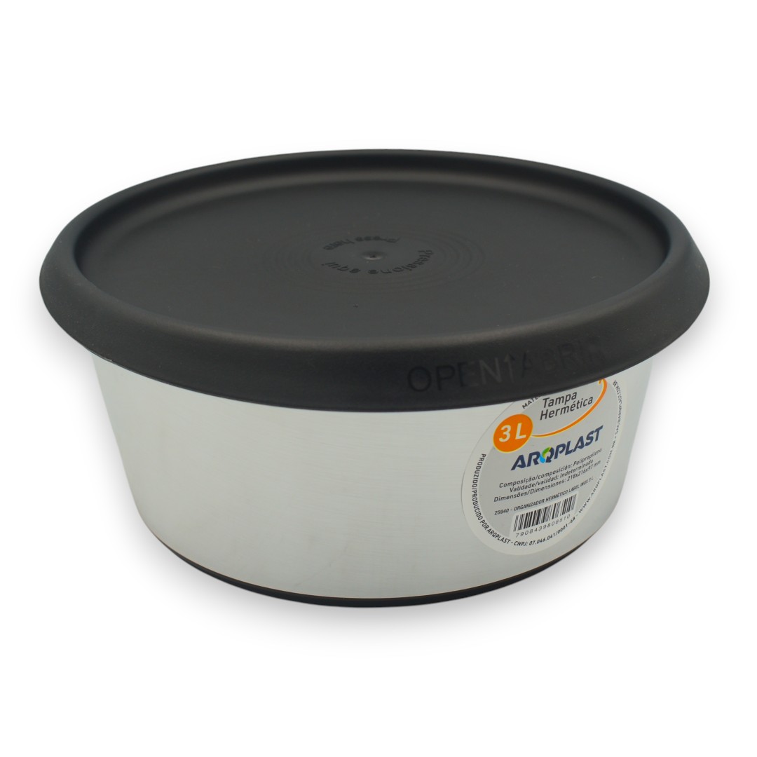 116-Photoroom ORGANIZADOR HERMÉTICO LAMINADO ACERO INOX 3 L - Imagen 1