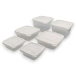 SET TUPPERS DE PVC 6 PCS - Imagen 2