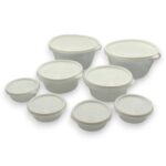 SET TUPPERS DE PVC 8 PCS - Imagen 2
