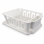 ESCURRIDOR DE PLATOS BLANCO 47,5cm x 34,5cm x 12cm
