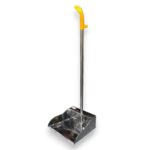 PALA BASURA ACERO INOX CON MANGO Y AGARRE DE PLÁSTICO 74 CM X 25 CM