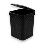 PAPELERA P/COCINA-BAÑO 5 LITROS RATTAN CON TAPA