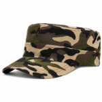 DOCENA GORROS CAMUFLADOS CON VISERA COLORES SURTIDOS