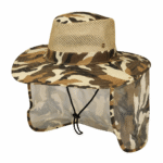 GORRO CAMUFLADO CON PROTECCIÓN NUCA