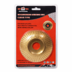 DISCO DESBASTE ESCOFINA MADERA  4,5" CURVO