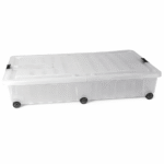 CAJA ORGANIZADORA 45L TRANSPARENTE 80cm x 44,5cm x 17cm