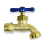 CANILLA DE PARED BRONCE 1/2" SALIDA 3/4"