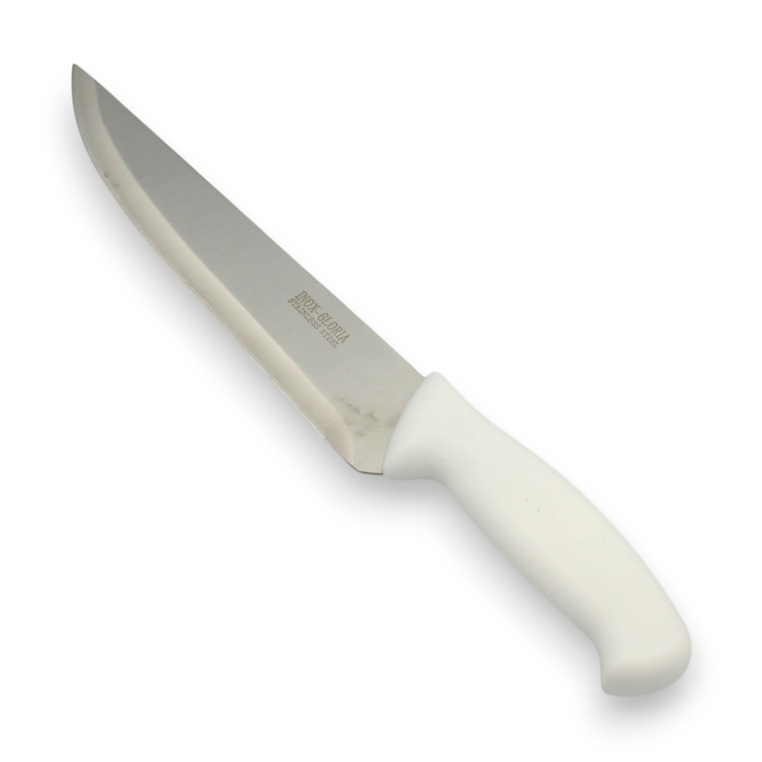 GLA-08-Photoroom CUCHILLO COCINA 8" M/BLANCO - M/MARFIL - Imagen 1