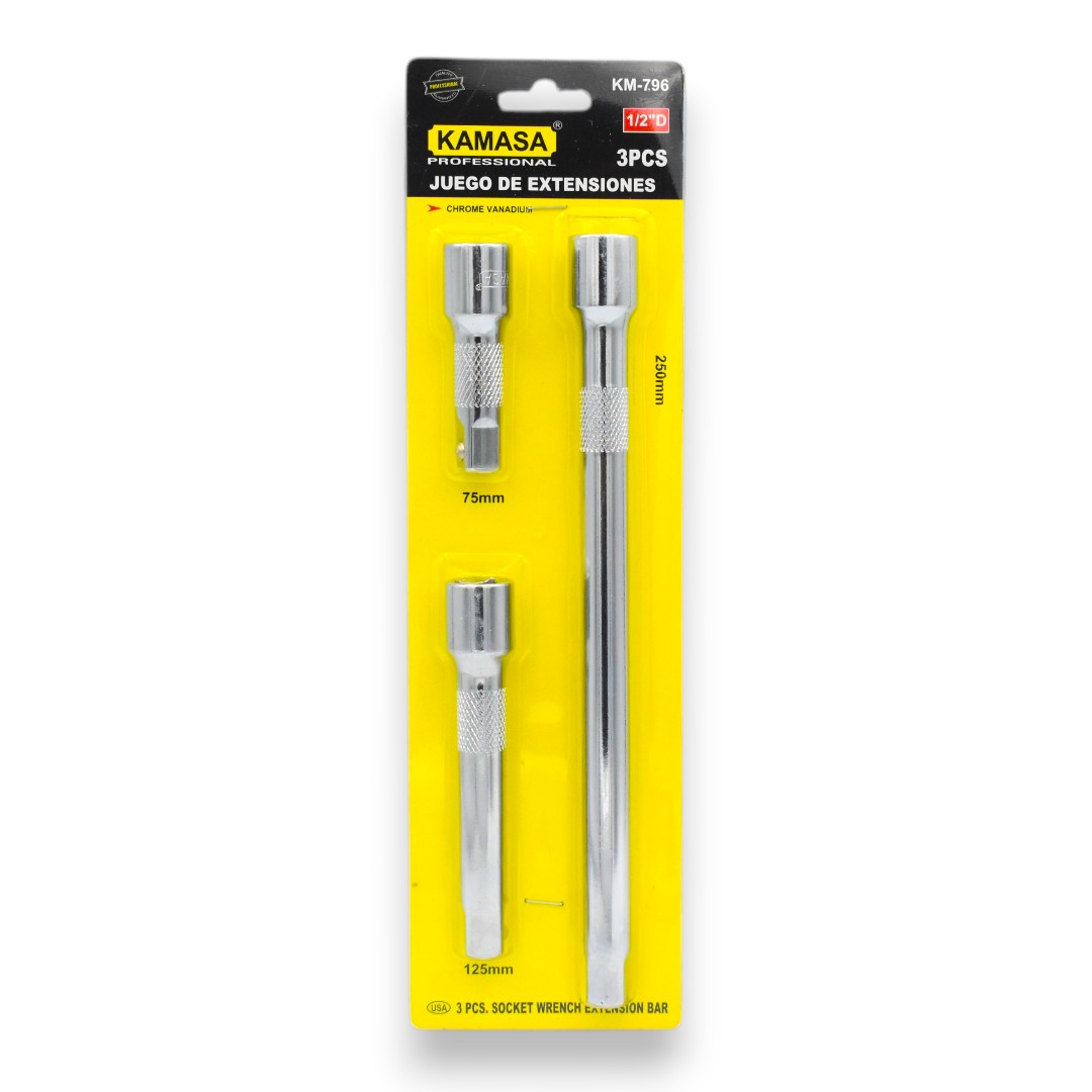 KM-796-Photoroom JUEGO EXTENSIONES 1/2 DR 3 PZAS - Imagen 1