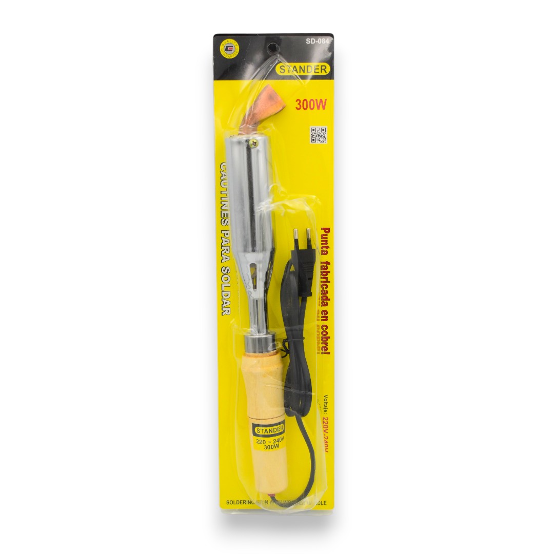 SD-084-Photoroom SOLDADOR PUNTA CHATA 300 W M/MADERA - Imagen 1