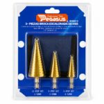 JUEGO DE MECHAS CONICAS 3 PZAS DE 4 A 32 MM