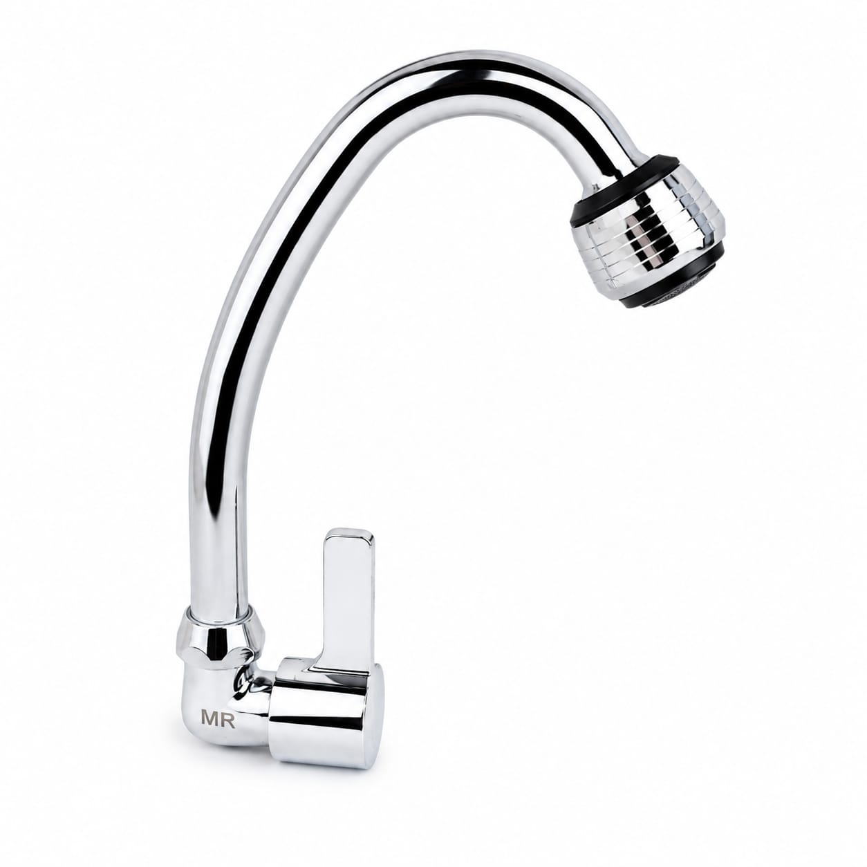 WhatsApp Image 2026-06-05 at 14.30.38 GRIFO PICO UNITARIO PARED CROMADO CON ROSETA - Imagen 1